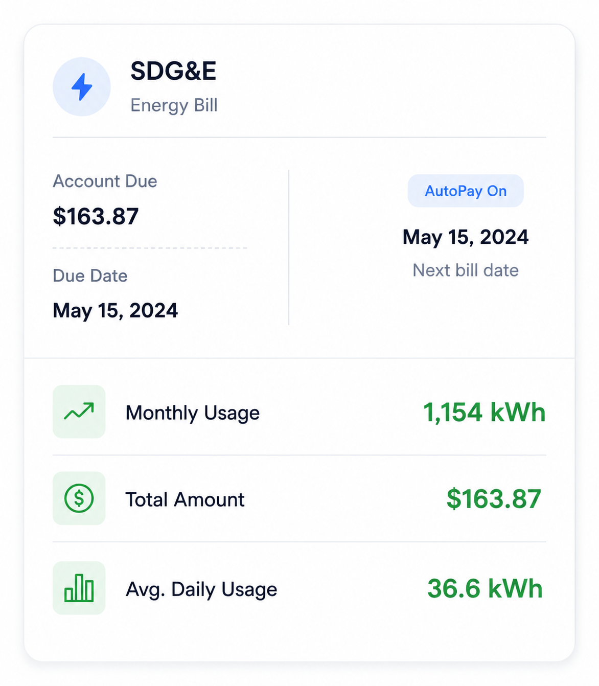 Energy bill